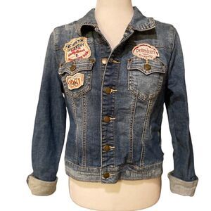 2.1 Blue Jean Jacket Girls Size Large